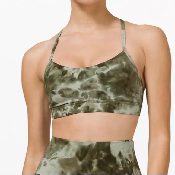 lululemon athletica Other - Lululemon🍋 FLOW Y BRA Diamond Dye NULA-4